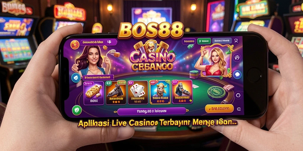 Tampilan gameplay Live Casino yang menarik di BOS88.
