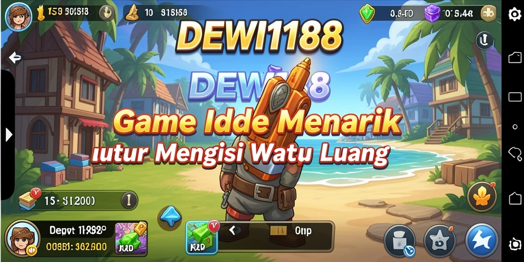 Tampilan menarik dari gameplay DEWI188 yang santai dan menyenangkan.