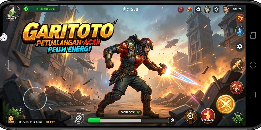 Gameplay aksi yang mendebarkan dan penuh tantangan dari GARITOTO.
