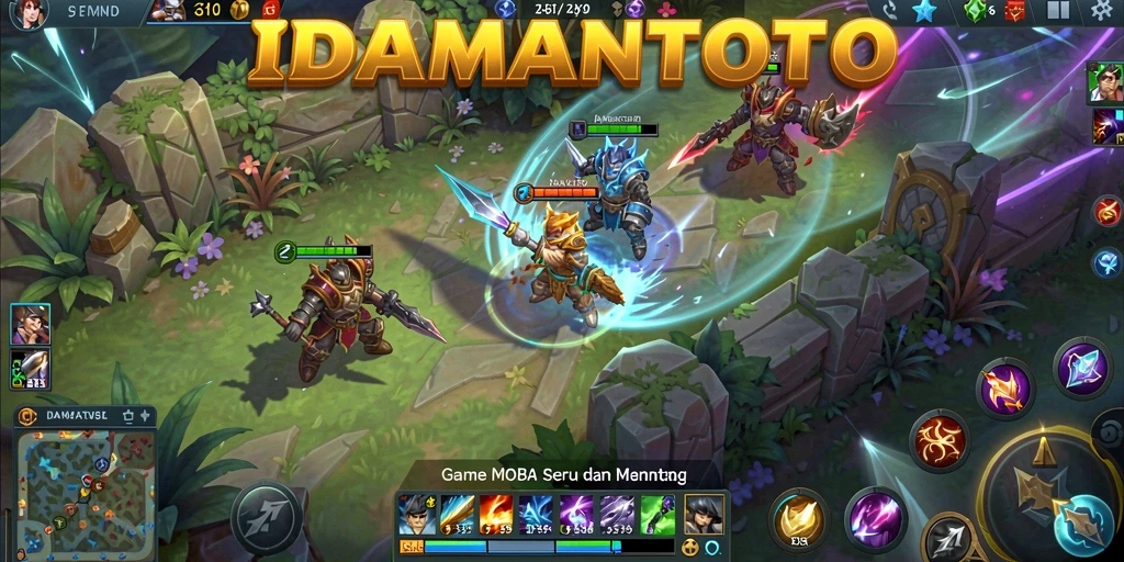 Menampilkan gameplay menarik dari pertandingan <strong>IDAMANTOTO</strong> dengan aksi seru.