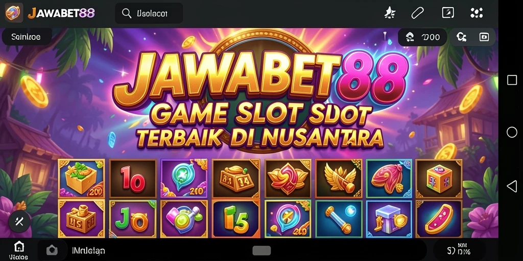 Gameplay Slot JAWABET88 yang mendebarkan dan penuh warna.