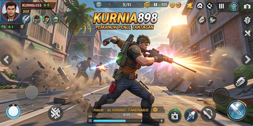 Tampilan pemainan KURNIA898 yang menegangkan dan penuh aksi.