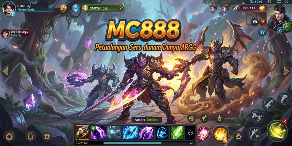 Gameplay seru di dunia fantasi ARPG MC888.