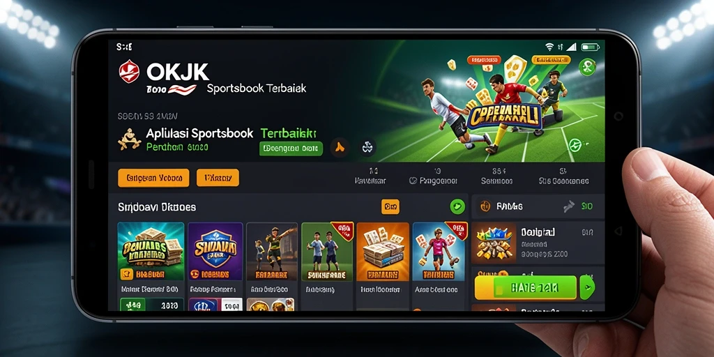 Tampilan gameplay Sportsbook yang menarik dan interaktif.